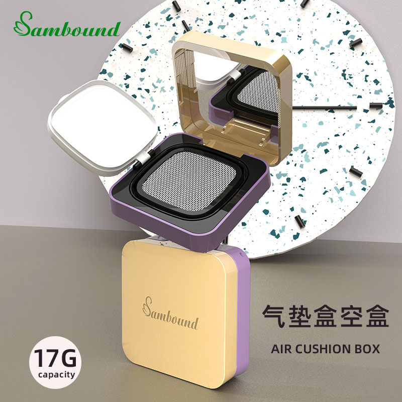 可替换气垫盒空盒可做全套带粉扑镜子网布盖片大牌感空盒